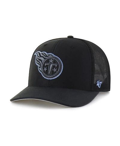 '47 Brand Men's Black Tennessee Titans Blackball Trophy Flex Hat