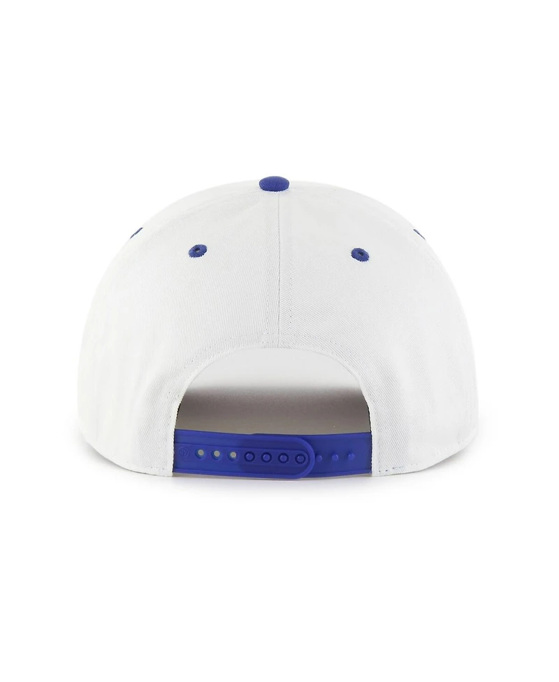 '47 Brand Men's White/Royal Indianapolis Colts Roscoe Two-Toned Hitch Adjustable Hat
