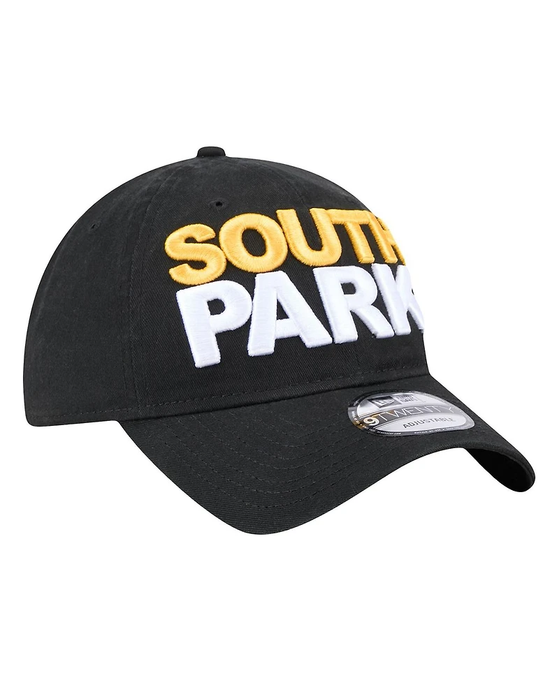 New Era Men's Black South Park 9TWENTY Adjustable Hat