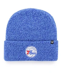 '47 Brand Men's Royal Philadelphia 76ers Brain Freeze Cuffed Knit Hat
