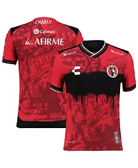 Charly Big Boys and Girls Red Club Tijuana 2025/26 Home Authentic Jersey