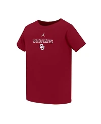 Jordan Toddler Jordan Crimson Oklahoma Sooners Legend Performance T-Shirt