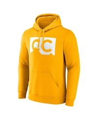 Fanatics Men's Gold Colorado College Tigers Primary Logo Pullover Hoodie