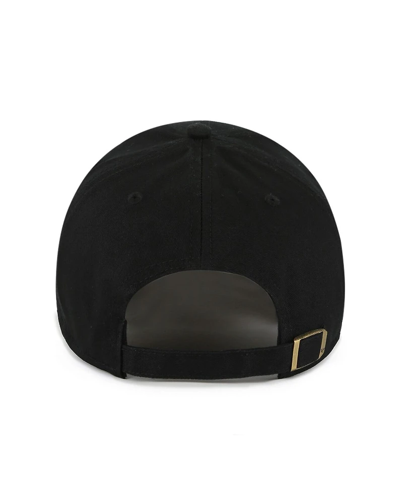 '47 Brand Women's Black Carolina Panthers Confetti Icon Clean Up Adjustable Hat
