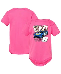 Hendrick Motorsports Team Collection Girls Baby Boys and Pink Chase Elliott Car Bodysuit
