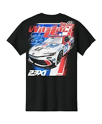 23xi Racing Men's Black Bubba Wallace Mobil 1 Car T-Shirt