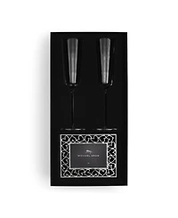 Michael Aram Reflective Champagne Flute and Heart Frame Set