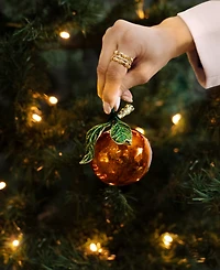Michael Aram Orange Glass Ornament