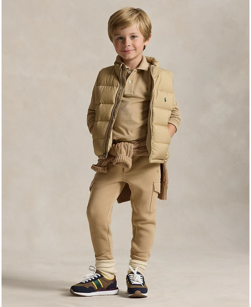 Polo Ralph Lauren Toddler and Little Boys Fleece Cargo Jogger Pants