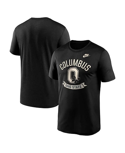 Nike Men's Black Ohio State Buckeyes Fashion Hometown Legend T-Shirt