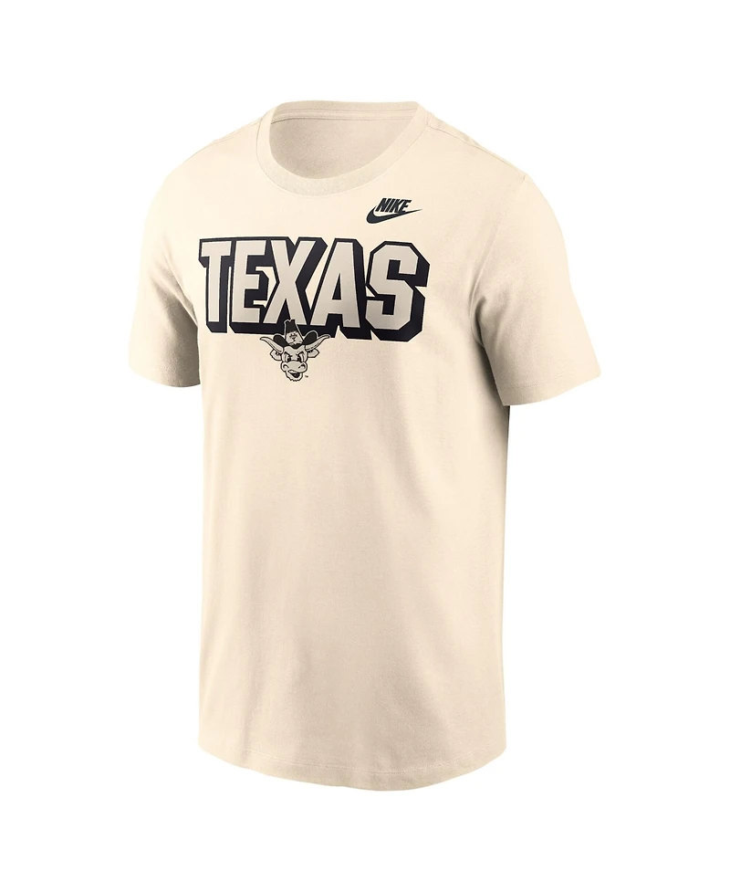Nike Men's Natural Texas Longhorns Fashion Bold T-Shirt