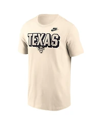 Nike Men's Natural Texas Longhorns Fashion Bold T-Shirt