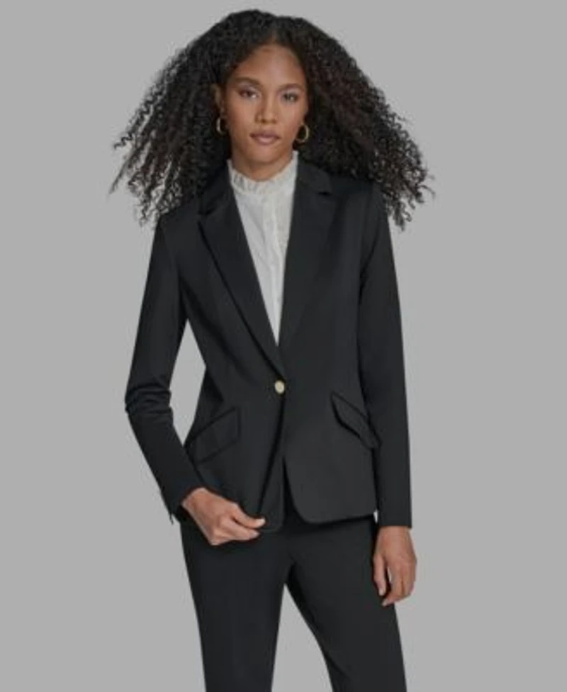 Bcbg Suits Blazer Wide Leg Pants
