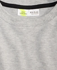 Epic Threads Boys 5-20 Thermal Long-Sleeve Crewneck T-Shirt, Macy's Exclusive