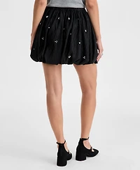 On 34th Women's Embellished Bubble-Hem Mini Skirt, Macy's Exclusive