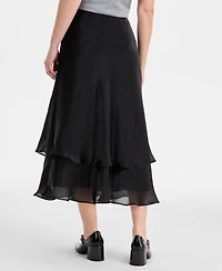On 34th Women's Tiered Flounce Midi Skirt, Macy's Exclusive