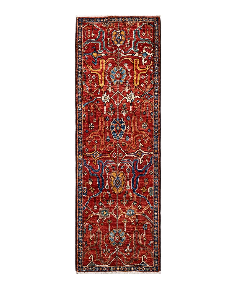 Adorn Hand Woven Rugs Serapi M1982 2'x6'1" Runner Area Rug
