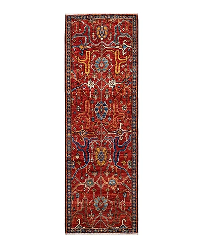 Adorn Hand Woven Rugs Serapi M1982 2'x6'1" Runner Area Rug