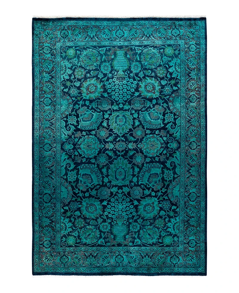 Adorn Hand Woven Rugs Fine Vibrance M1130 4'2"x6'1" Area Rug
