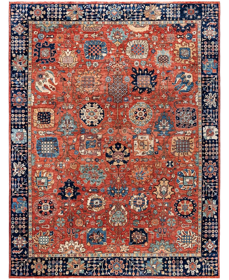 Adorn Hand Woven Rugs Serapi M0103- 9'x11'9" Area Rug