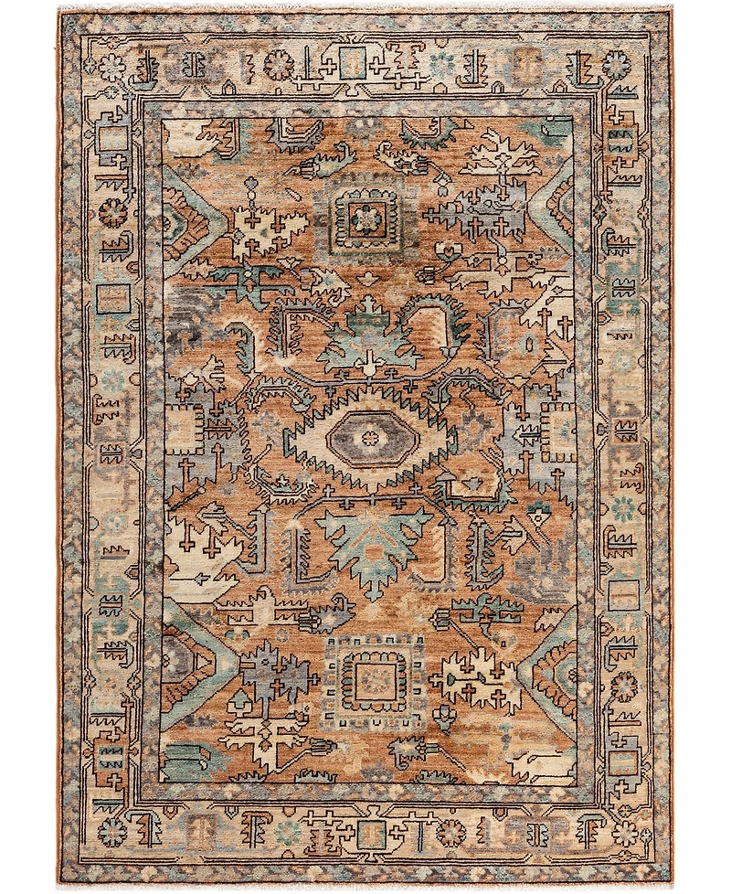 Adorn Hand Woven Rugs Serapi M0103- 4'2"x5'10" Area Rug