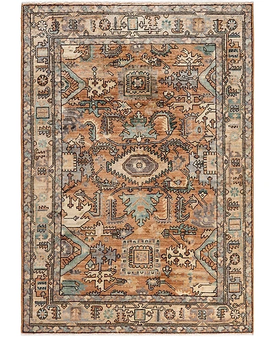 Adorn Hand Woven Rugs Serapi M0103- 4'2"x5'10" Area Rug