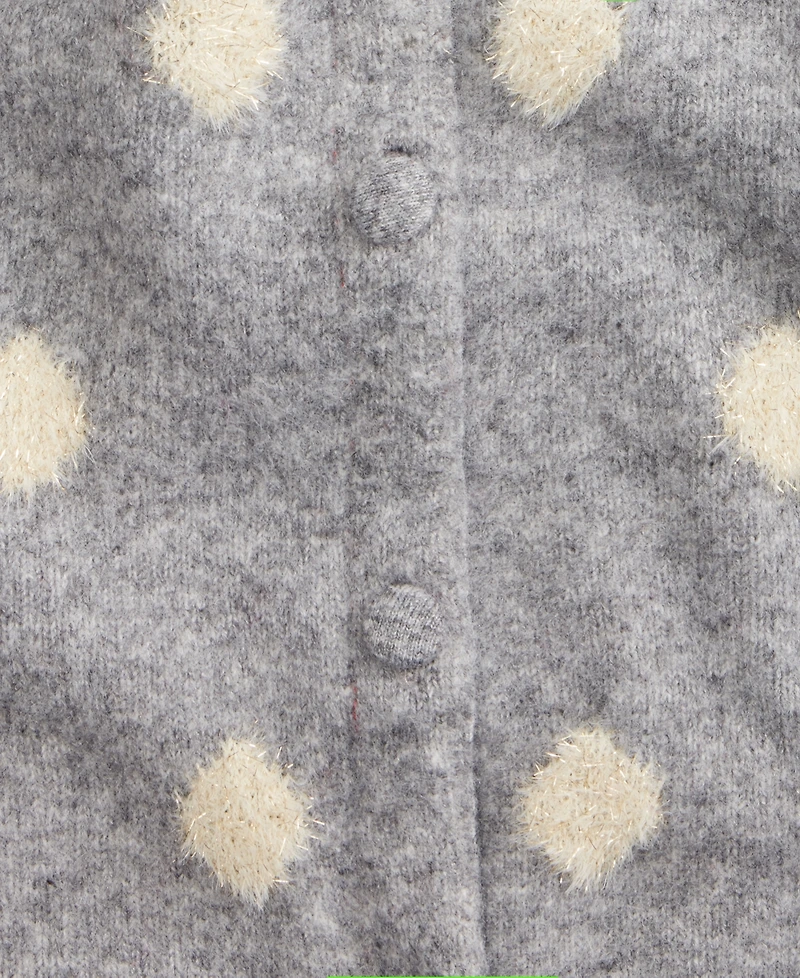 On 34th Women's Long-Sleeve Eyelash Dot Cardigan Sweater, Macy's Exclusive