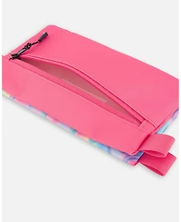 Deux par Deux Girl Double Pencil Case Rainbow Heart Print - Toddler|Child
