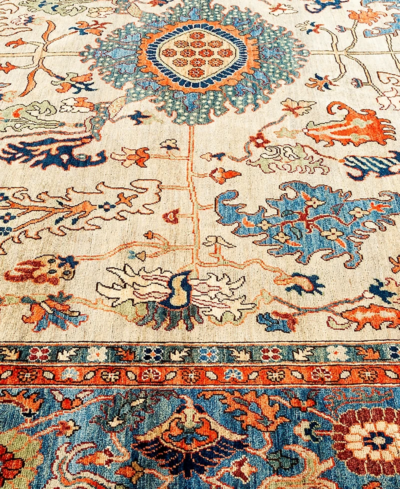Adorn Hand Woven Rugs Serapi M1988 9'3"x12'1" Area Rug