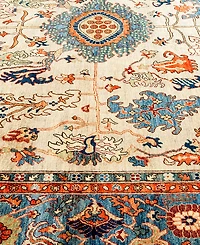 Adorn Hand Woven Rugs Serapi M1988 9'3"x12'1" Area Rug
