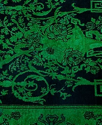 Adorn Hand Woven Rugs Fine Vibrance M1159 2'7"x9' Runner Area Rug