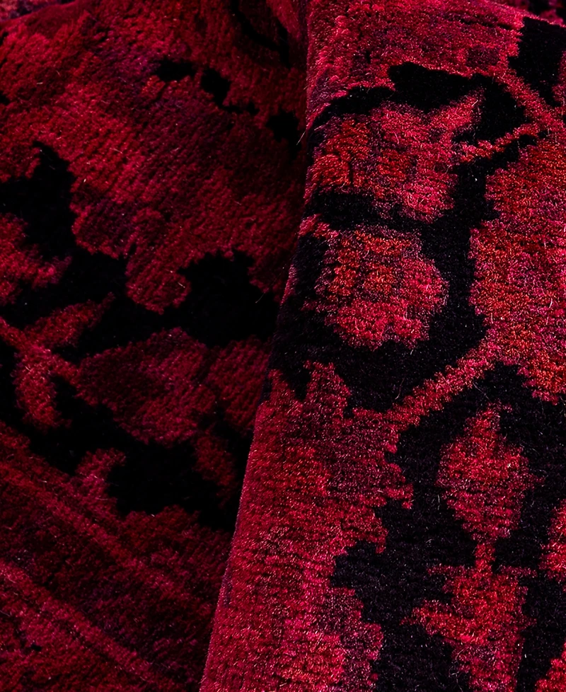 Adorn Hand Woven Rugs Fine Vibrance M1380 2'7"x12'6" Runner Area Rug