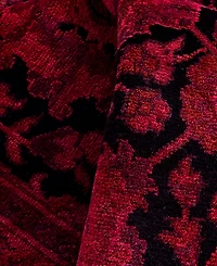 Adorn Hand Woven Rugs Fine Vibrance M1380 2'7"x12'6" Runner Area Rug