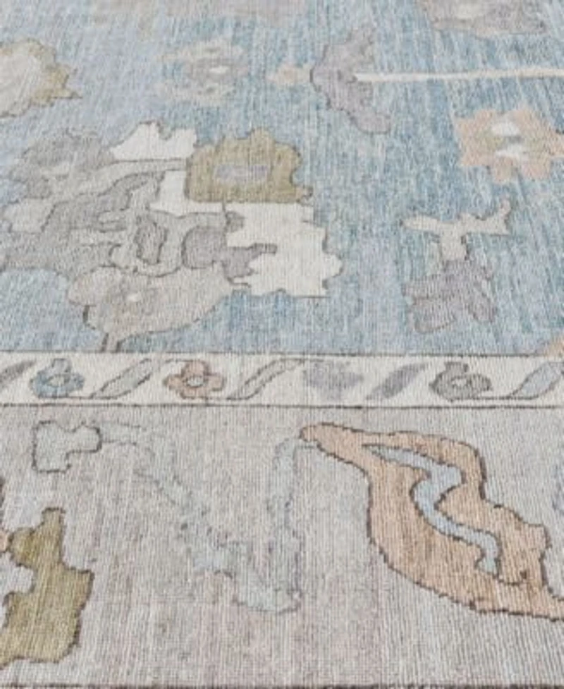Adorn Hand Woven Rugs Colorful Oushak M0103 Rug Collection