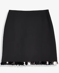 On 34th Women's Paillette-Hem Mini Skirt, Macy's Exclusive