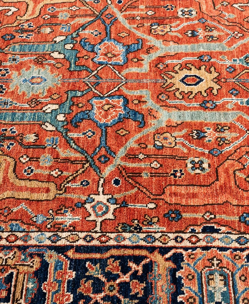 Adorn Hand Woven Rugs Serapi M0103-316 4'2"x5'11" Area Rug