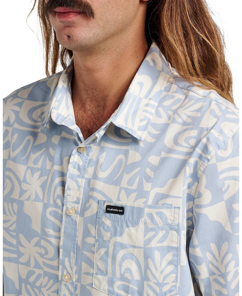 Quiksilver Men's Terra Classic Stretch Short Sleeve Shirt