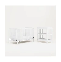 Graco Teddi 5-in-1 Convertible Crib - White