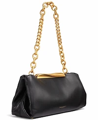 Donna Karan New York Poplin Crossbody Bag with Chain Strap