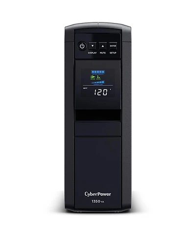 CyberPower Pfc Sinewave Computer Battery Backup, 1350VA 810W Ups, 10 Outlets