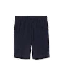 Lands' End Big Girls Plus Tough Cotton Bike Short with Pockets