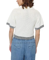 Central Park West Women's Junie Openstitch Polo