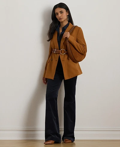 Lauren Ralph Women's High Rise Corduroy Flare Pants