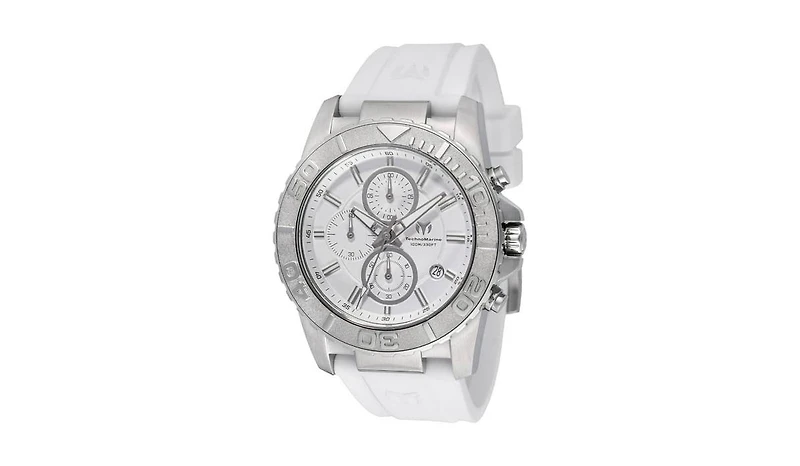 Technomarine Men's Tm-725006 Sea Quartz Silver Dial Watch