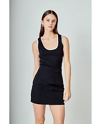 endless rose Women's Braided knit Top