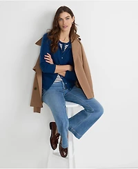 Lands' End Women's Plus Cashmere Cardigan Sweater