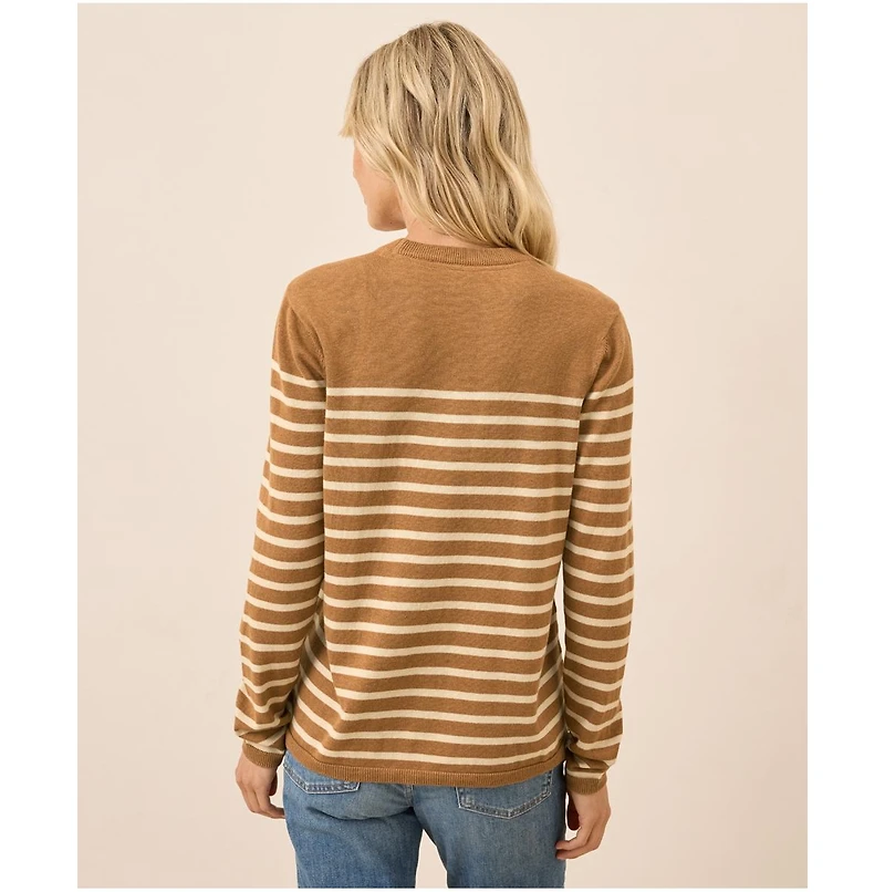 Pact Organic Cotton Classic Fine Knit Crew Sweater