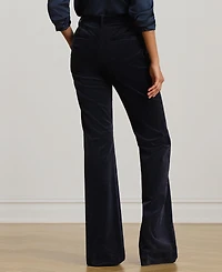Lauren Ralph Women's High Rise Corduroy Flare Pants