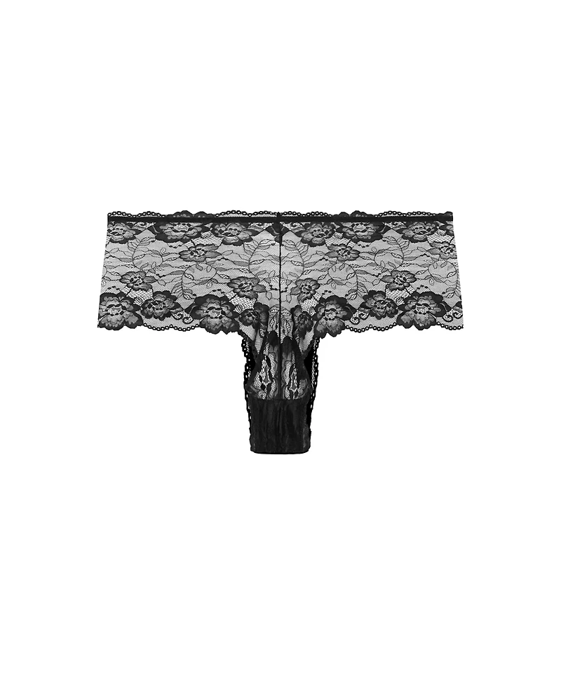 City Chic Women's Plus Adore 3 Pack Lace Shorty