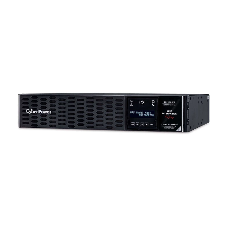 CyberPower PR2200RT2U 2200VA/2200W Smart App Sinewave Rack/Tower Ups, 8x Nema 5-20R